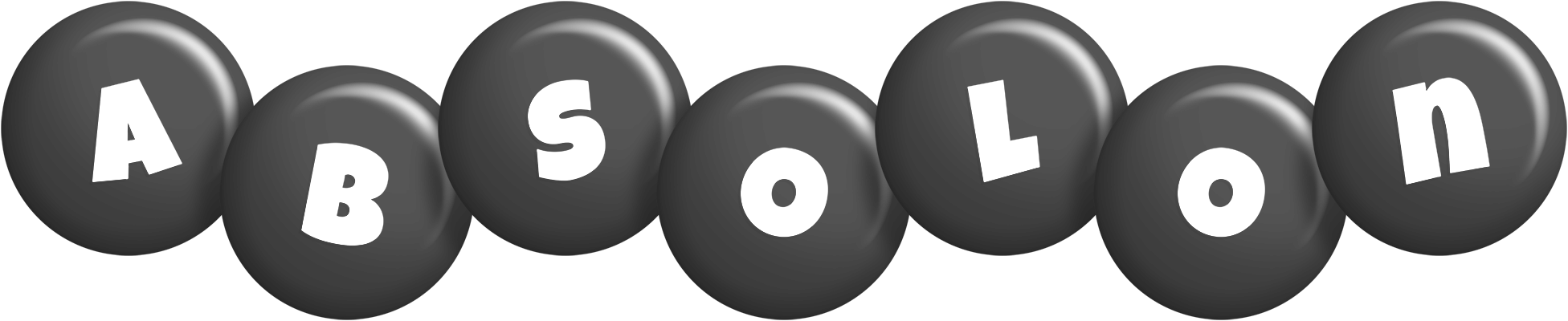 Absolon candy-black logo