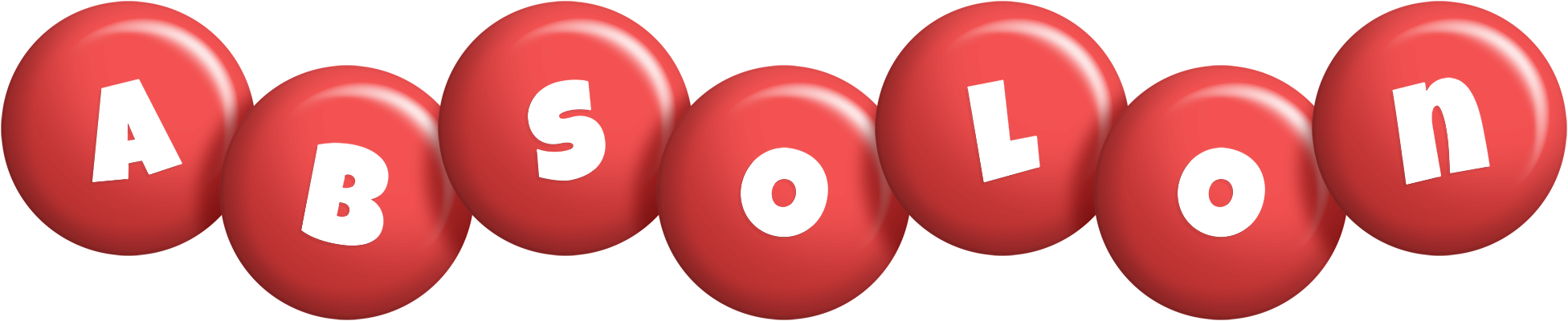 Absolon candy-red logo