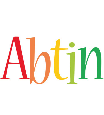 Abtin birthday logo