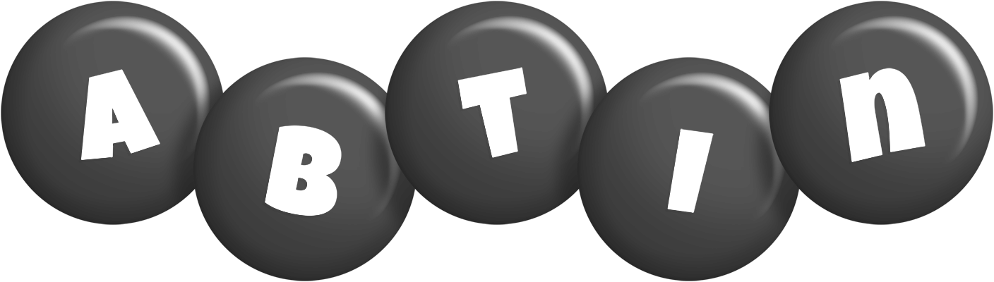 Abtin candy-black logo
