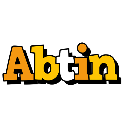 Abtin cartoon logo