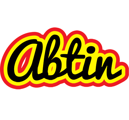 Abtin flaming logo