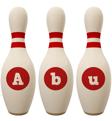 Abu bowling-pin logo