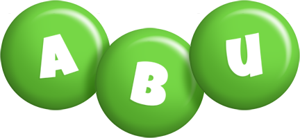 Abu candy-green logo