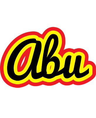Abu flaming logo