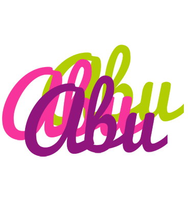 Abu flowers logo