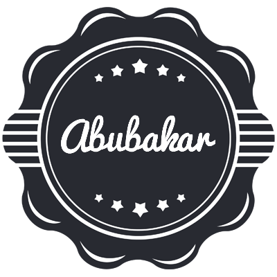 Abubakar badge logo