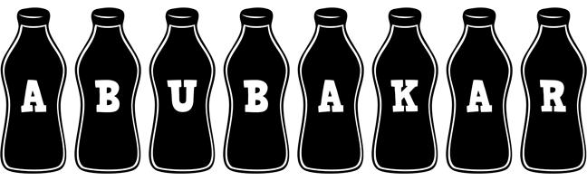Abubakar bottle logo