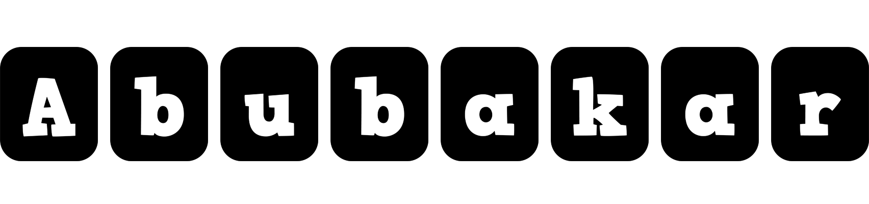 Abubakar box logo