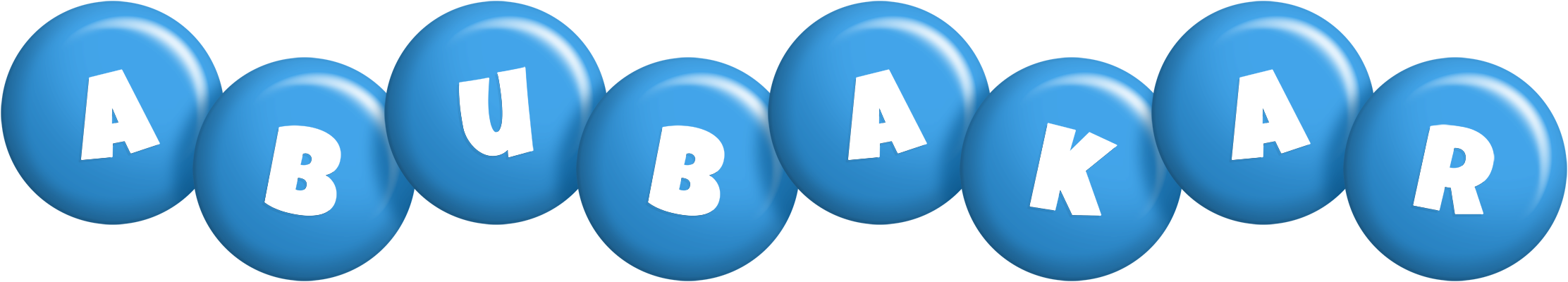 Abubakar candy-blue logo
