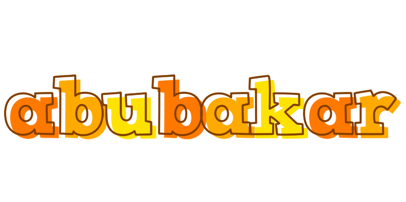 Abubakar desert logo