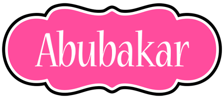 Abubakar invitation logo