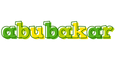Abubakar juice logo