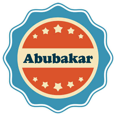 Abubakar labels logo