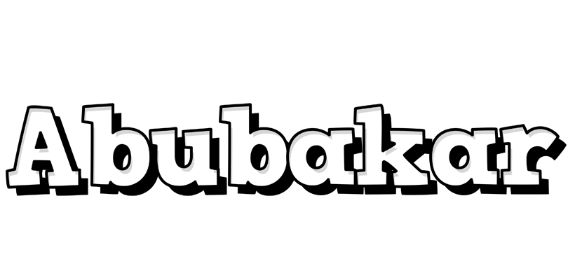 Abubakar snowing logo
