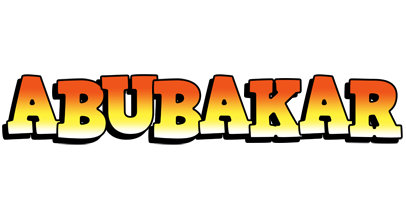 Abubakar sunset logo