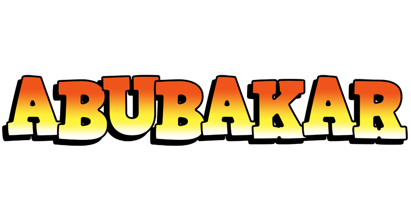 Abubakar sunset logo