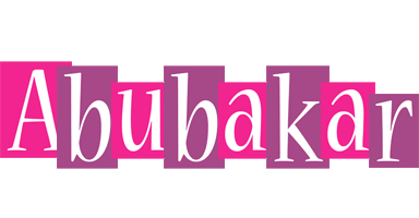 Abubakar whine logo