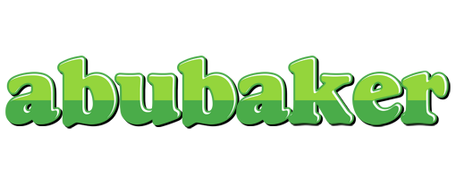 Abubaker apple logo