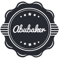 Abubaker badge logo