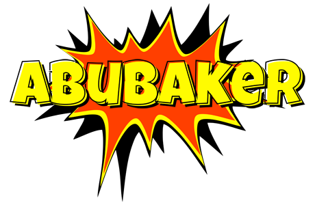 Abubaker bazinga logo