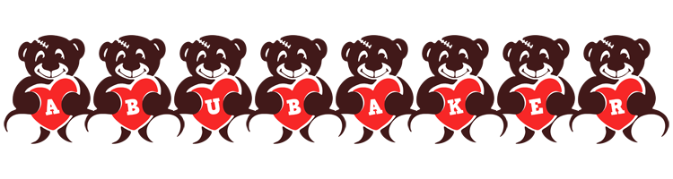 Abubaker bear logo