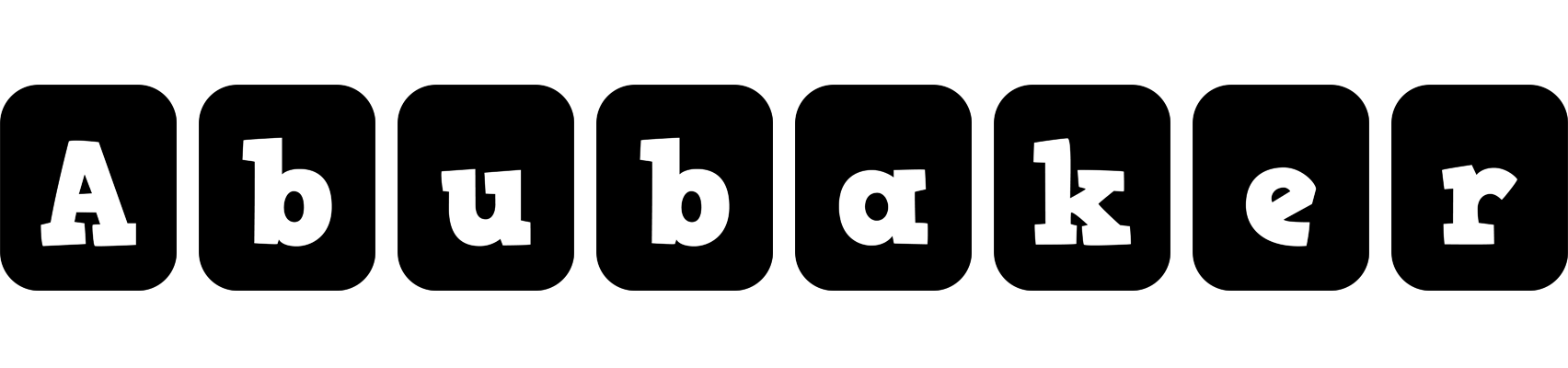 Abubaker box logo