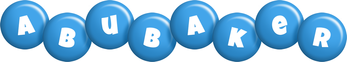 Abubaker candy-blue logo