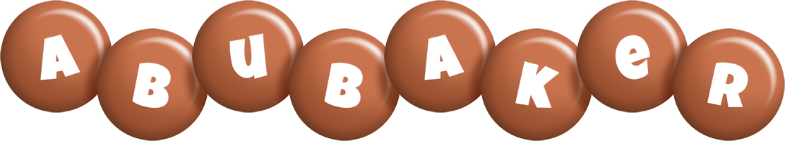 Abubaker candy-brown logo