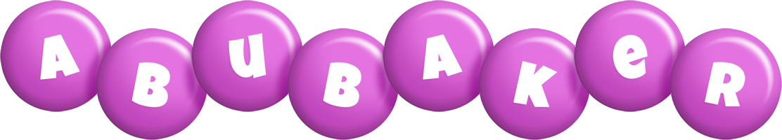 Abubaker candy-purple logo