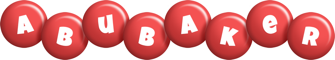 Abubaker candy-red logo