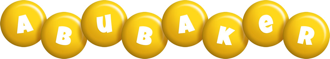 Abubaker candy-yellow logo