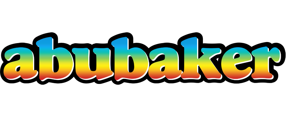 Abubaker color logo