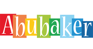 Abubaker colors logo