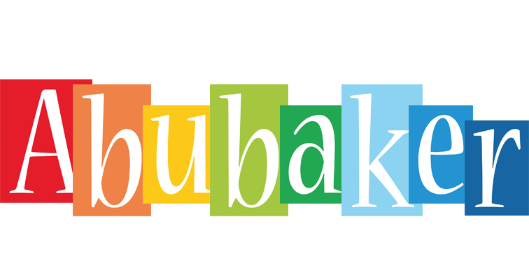 Abubaker colors logo