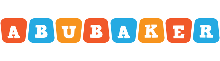 Abubaker comics logo