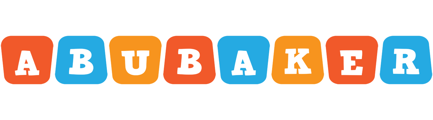Abubaker comics logo