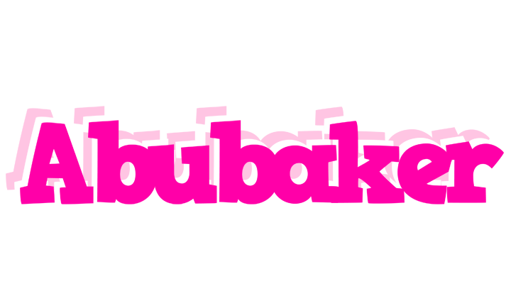 Abubaker dancing logo