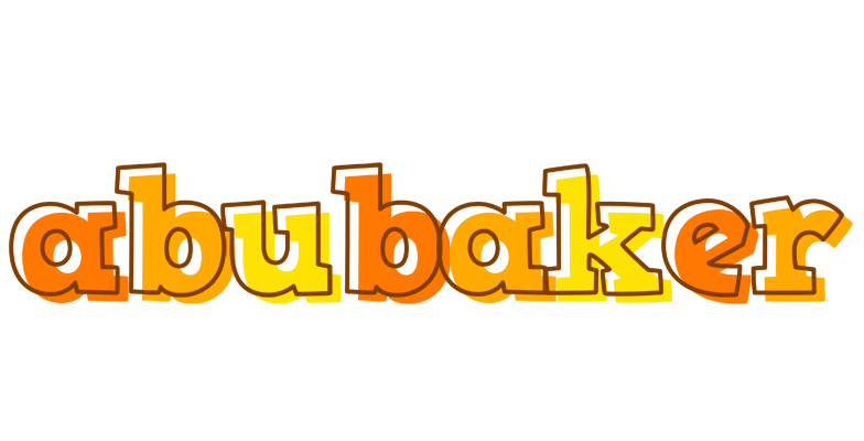 Abubaker desert logo
