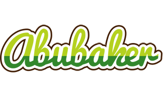 Abubaker golfing logo