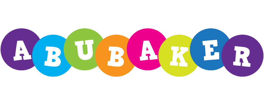 Abubaker happy logo