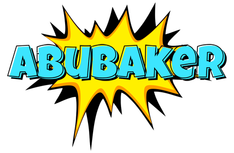 Abubaker indycar logo