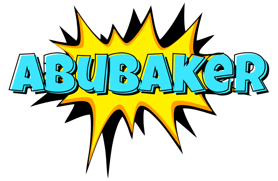 Abubaker indycar logo