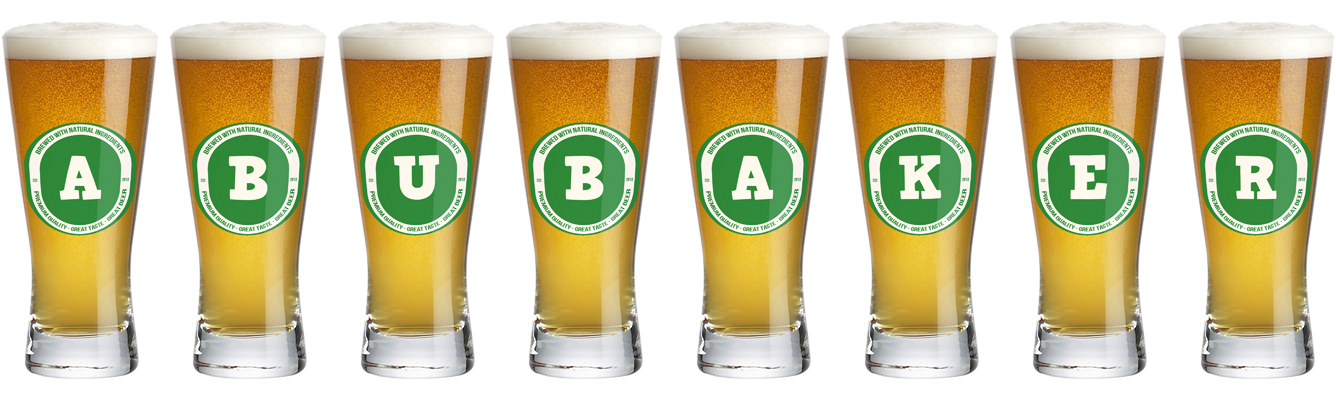 Abubaker lager logo