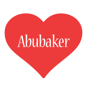 Abubaker love logo