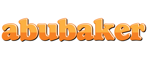 Abubaker orange logo