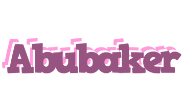 Abubaker relaxing logo