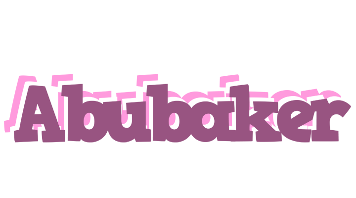 Abubaker relaxing logo