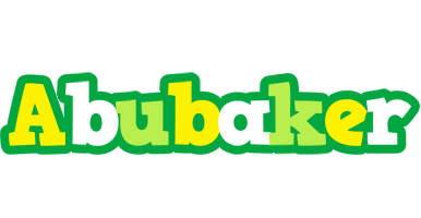 Abubaker soccer logo