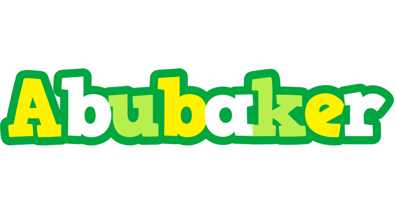 Abubaker soccer logo